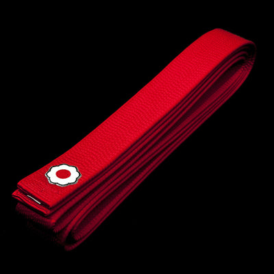 'Japanese Silk' Kodokan Aka Obi - Red Belt (JGSR)