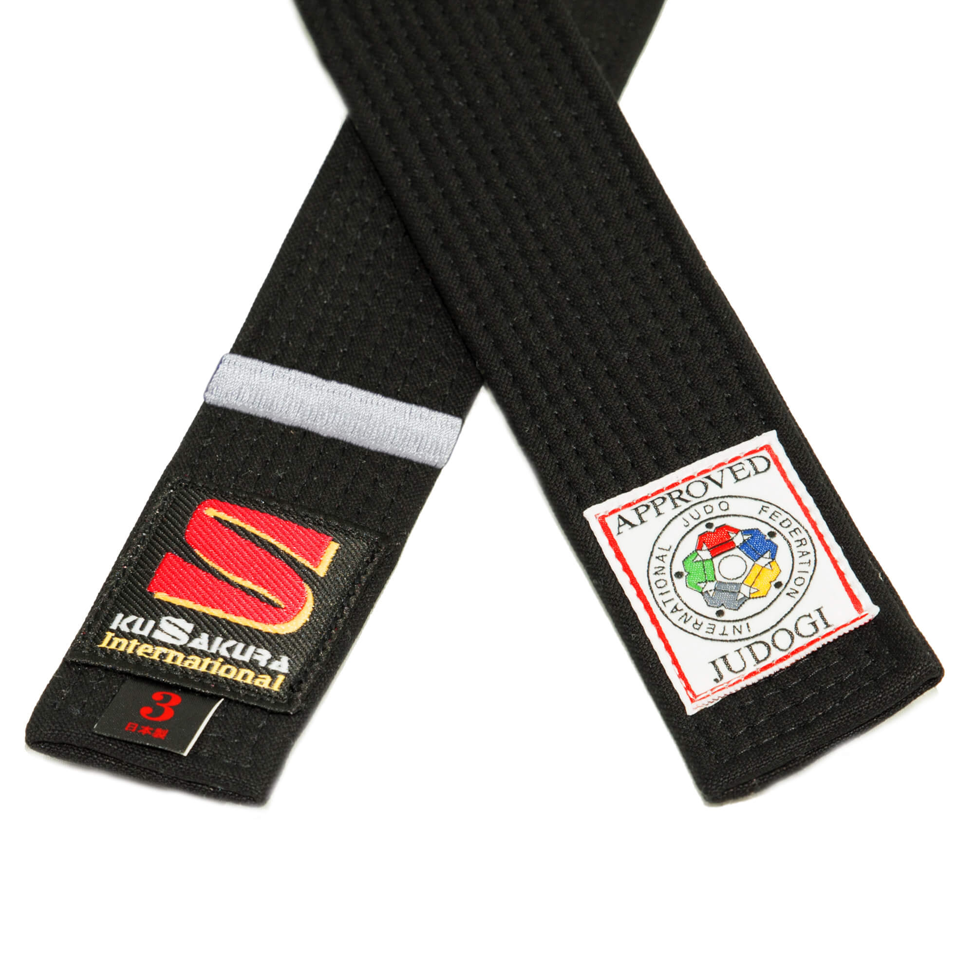 KuSakura Official IJF Approved Judo Rank Belt