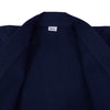 'Honeycomb' Navy Poly/Cotton Kendogi - Jacket